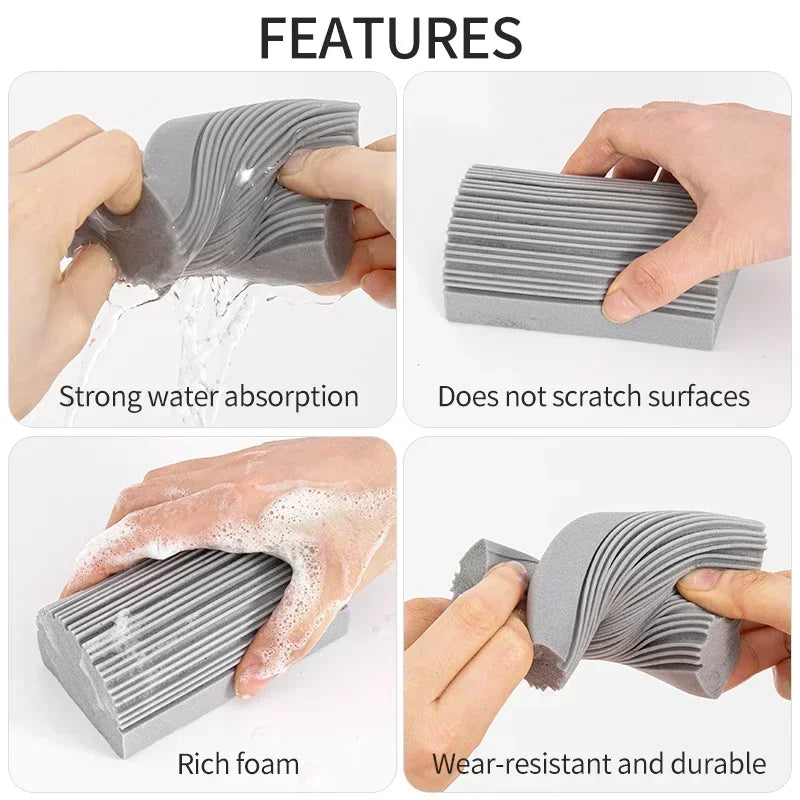 Magic Dust Cleaning Sponge – Reusable Eraser Duster for Blinds, Windows & Kitchen Surfaces