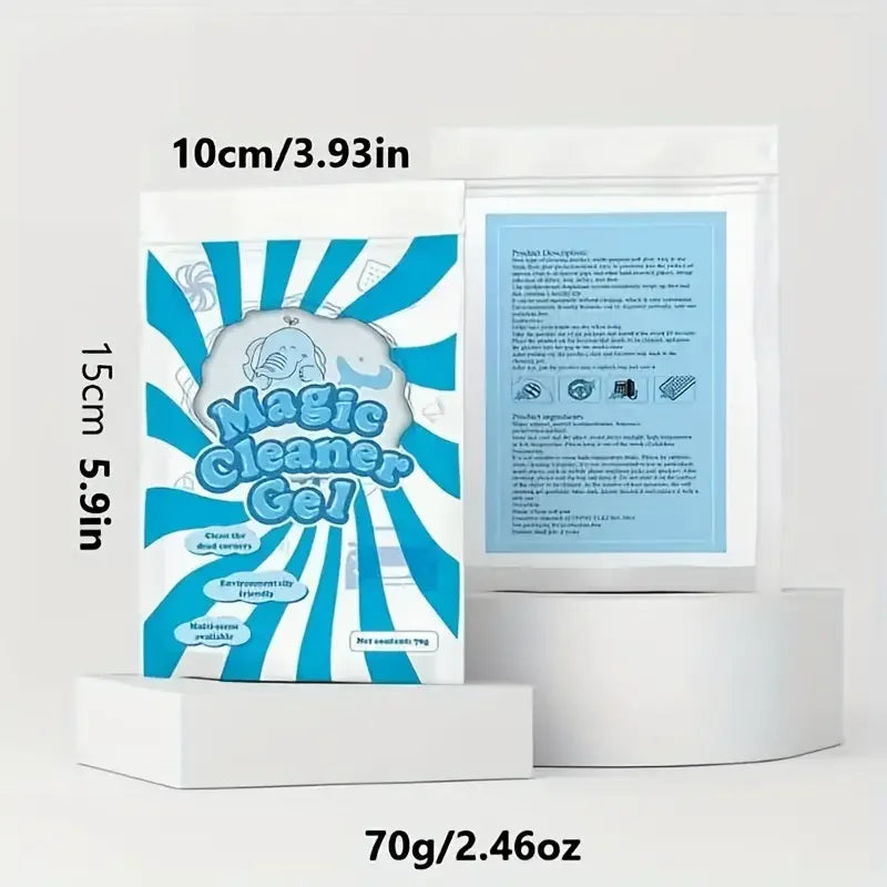 70G Car Cleaning Gel Slime Magic Mud Automobile Air Vent Computer Keyboard Dirt Dust Remover Gel Car Wash Interior Cleaning Tool