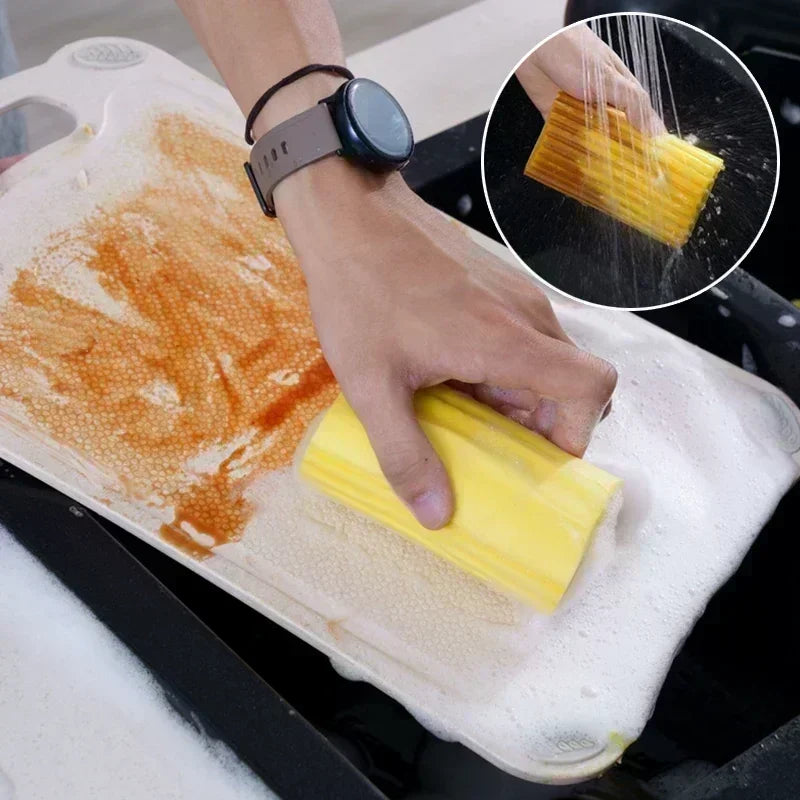 Magic Dust Cleaning Sponge – Reusable Eraser Duster for Blinds, Windows & Kitchen Surfaces