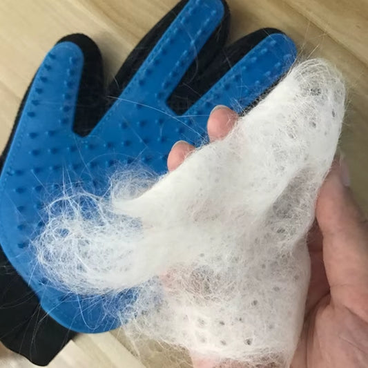 New Hot Sell 1PC Cat Hair Remove Gloves Rubber Pet Beauty Cleaning Grooming Effective Massage Dog Combs Floating Brush 6 Color